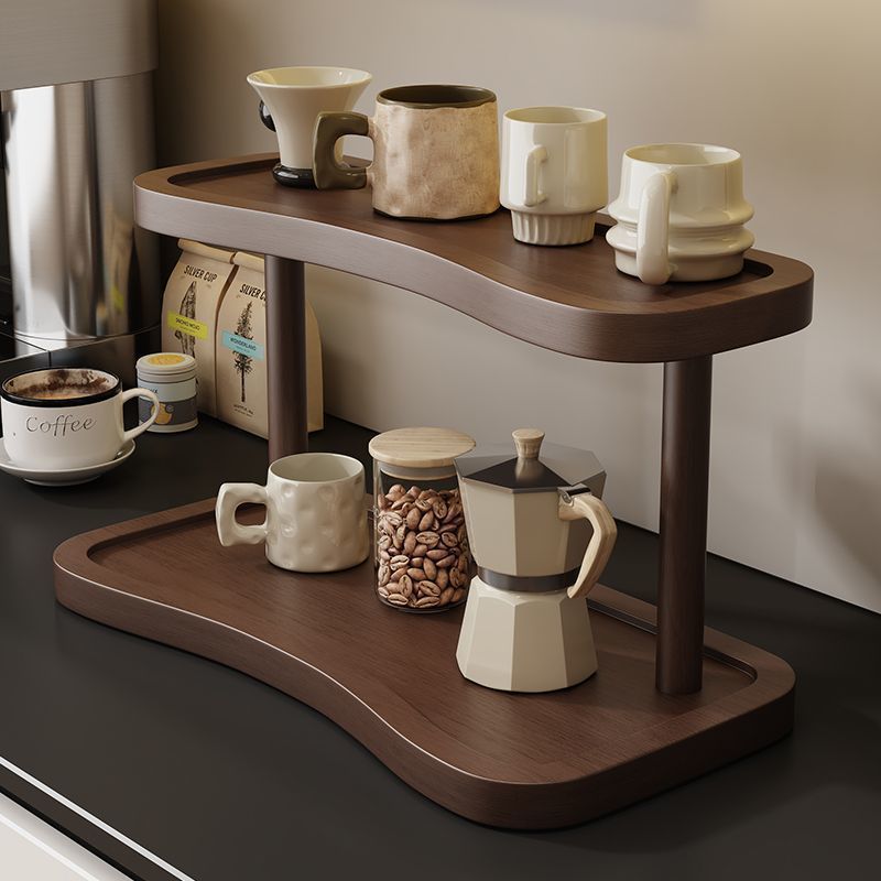 茶杯桌面置物架摆放架中式茶室