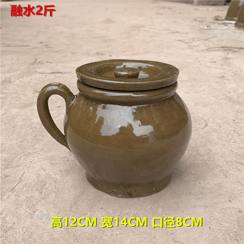 油盐坛子罐子陶j瓷土罐子传统装猪油辣椒油调料厨房用复古怀旧