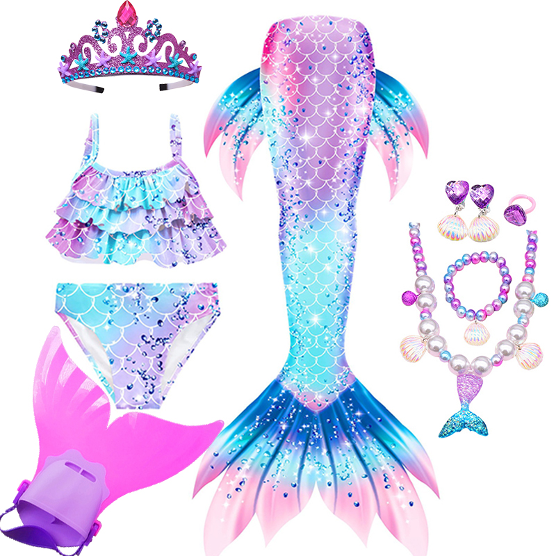 泳装人鱼尾巴不掉色温泉服款式多