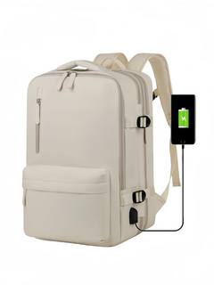 可扩容双肩包男大容量书包商务出差行李包背包旅游包笔记本电脑包