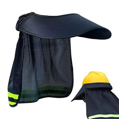 Construction Safety Reflective Hard Hat Shade Neck Shield He