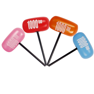 结婚接亲道具敲打充气千吨锤狼牙棒话筒板砖伴娘拍照惩罚互动游戏