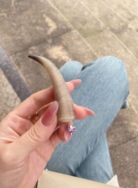 天然羊角整根羊角碎料段料珍藏可可西里西藏去丝粉中药材羚羊角