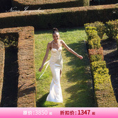 NanaJacqueline明星同款 甄选3.5折 连衣裙蝴蝶结露背吊带裙长裙