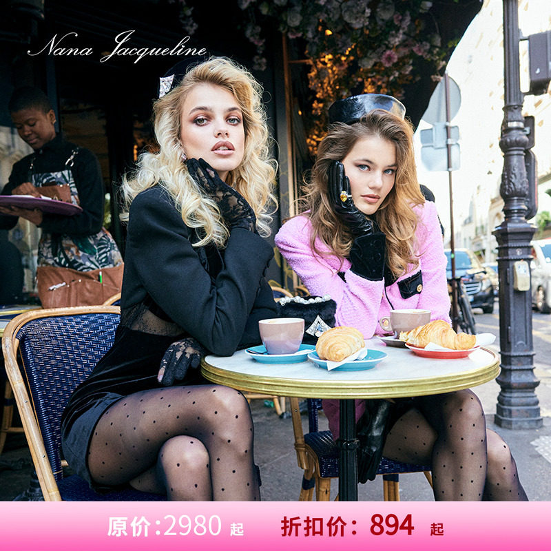 NanaJacqueline连衣裙蝴蝶结