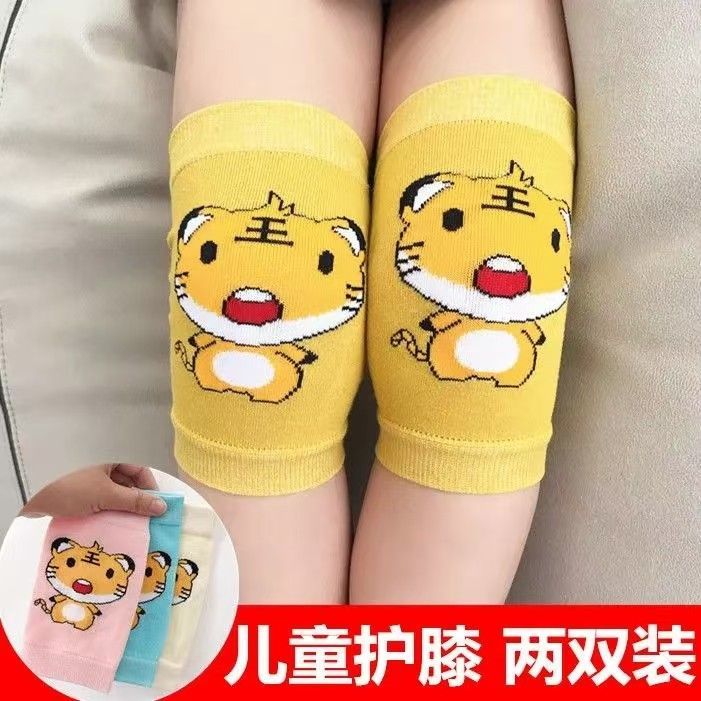 纯棉儿童护膝夏季幼童空