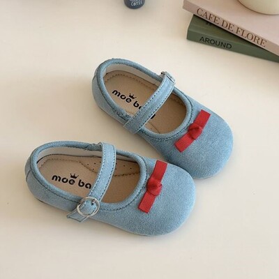 女童小皮鞋2025春秋新款公主鞋儿童单鞋软底休闲宝宝礼服平底鞋子