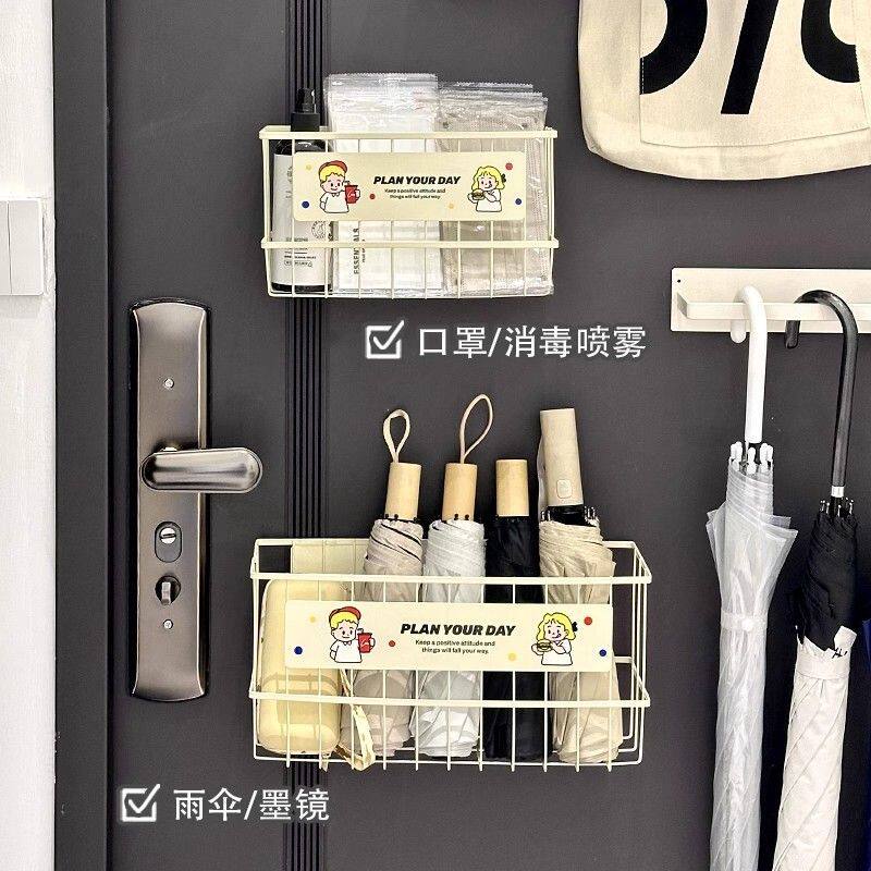 磁吸雨伞收纳架入户门后