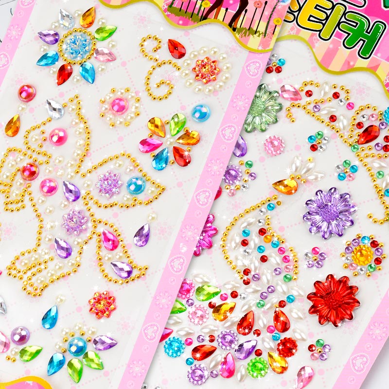 儿童舞台脸部化妆装饰贴画