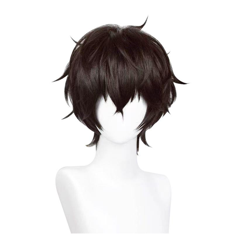 女神异闻录5 雨宫莲 来栖暁 P5cos假发 造型款动漫短发现货