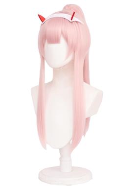 /DARLING in the FRANXX 002泳装ZEROTWO cos假发