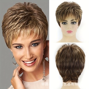 热销新品 假发女 头套合集化纤假发全头套短款