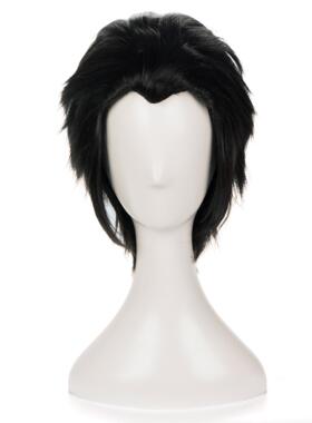 冰上的尤里YURI!on ICE 胜生勇利 cos假发 黑色大背头