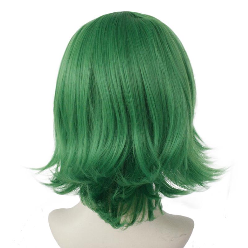 头脑特工队 厌厌Disgust 反翘绿色cosplay动漫假发wig厂家直销