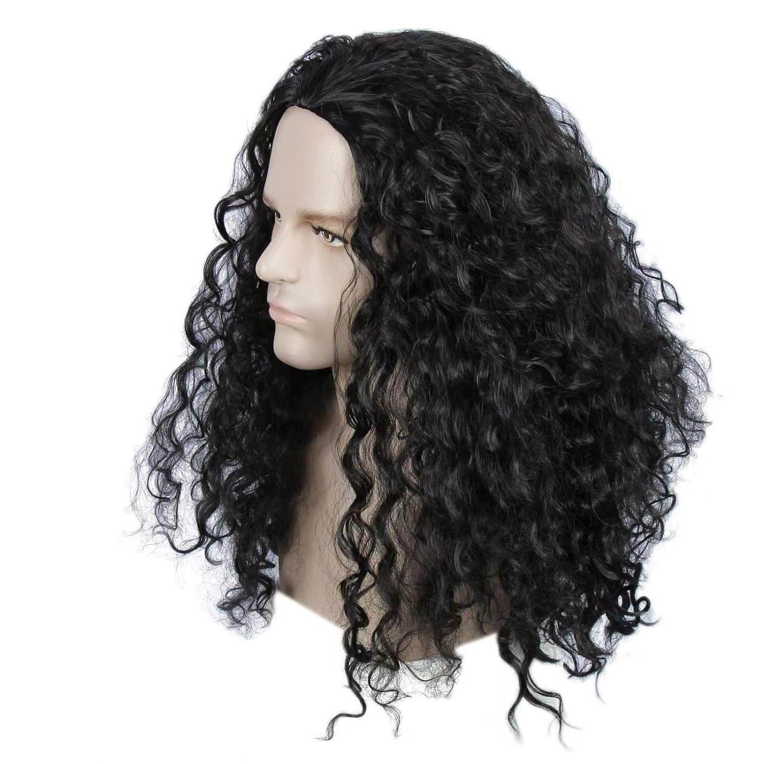 速卖通 海洋奇缘毛伊Maui莫阿娜公主蓬松卷舞会cosplay动漫假发