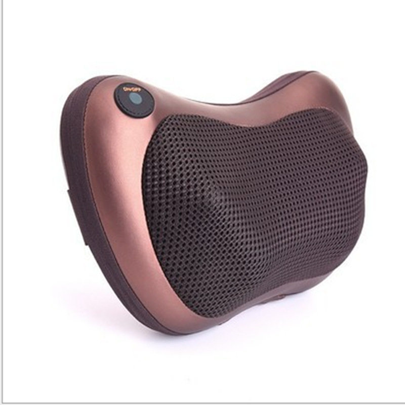 直销多功能按摩枕颈椎按摩枕红外加热揉捏按摩枕腰椎按摩靠垫定制