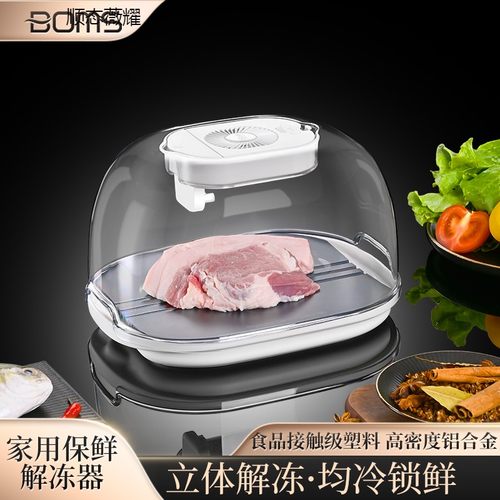超速解冻 锁住新鲜 轻松解冻各种食材