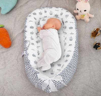 婴儿床中床婴儿安抚神器睡眠防压床宝宝床中床便携移动可拆卸XVAA