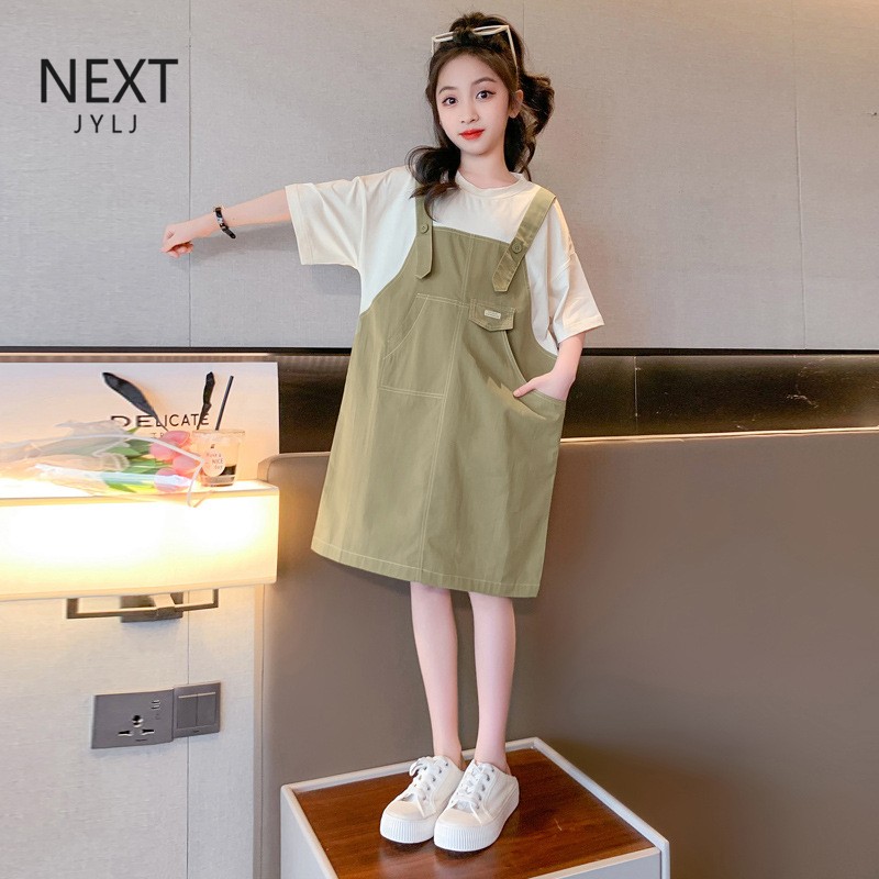 Nextjylj女童夏装连衣裙