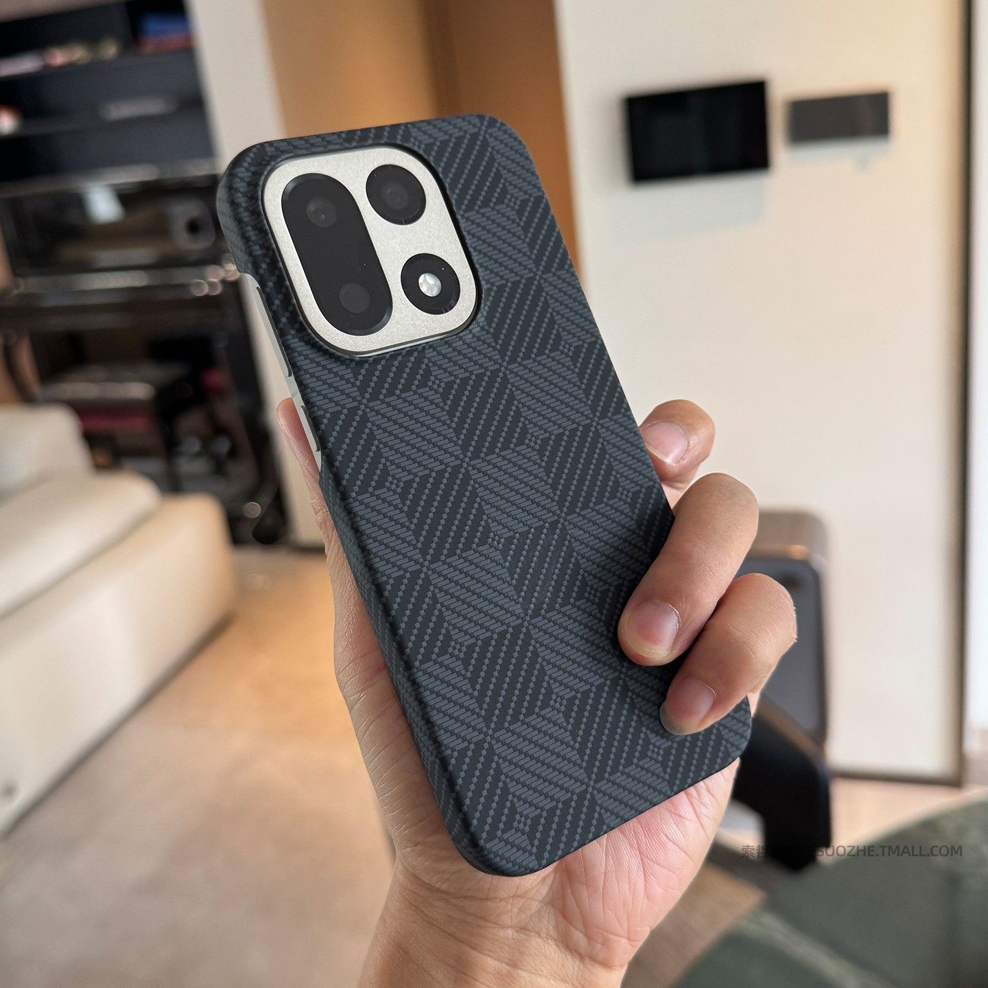 索哲适用于一加15手机壳半包超薄亲肤手感硬壳一加13复古个性创意格子拼接1+12碳纤维纹理ace5pro耐脏防指纹2,3C数码配件,手机保护套/壳,淘宝优惠券,粉丝福利购,淘宝优惠卷