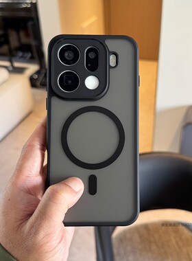 索哲适用于oppofindx9手机壳镜头全包oppo男士款findx9pro小众高级感黑色透明磨砂findx8s磁吸ultra耐脏防摔7