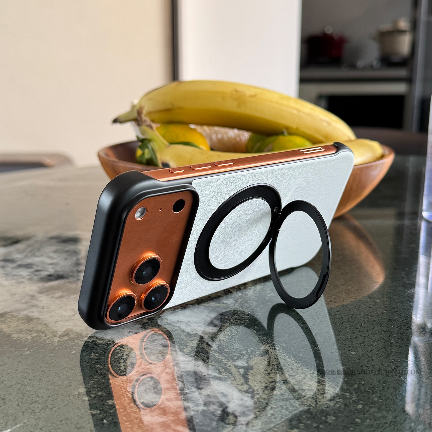 索哲适用于苹果17promax手机壳素皮纹无边框iPhone16pro男女款时尚小众撞色air轻薄大孔硬壳15plus磁吸支架14