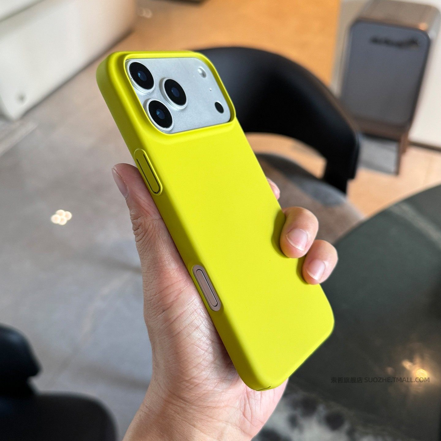 索哲适用于苹果17promax手机壳全包超薄亲肤手感硬壳iPhone17pro简约个性好看的柠檬黄air轻薄纯色磨砂防指纹,3C数码配件,手机保护套/壳,淘宝优惠券,粉丝福利购,淘宝优惠卷