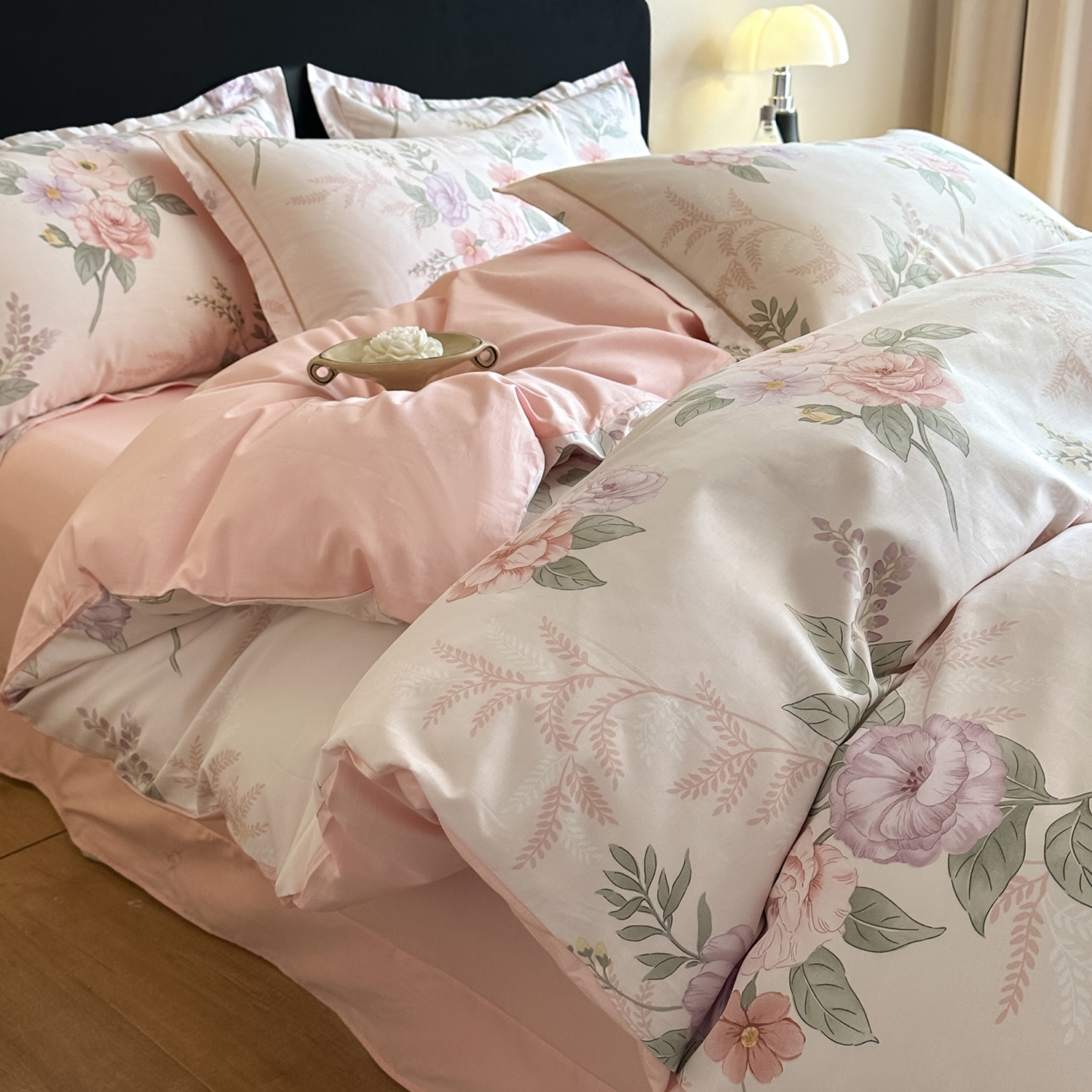 全棉纯棉四件套2025新款裸睡床品