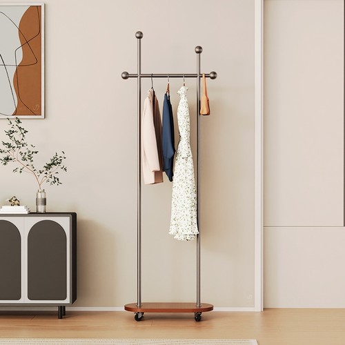 中古风衣帽架卧室落地挂衣架