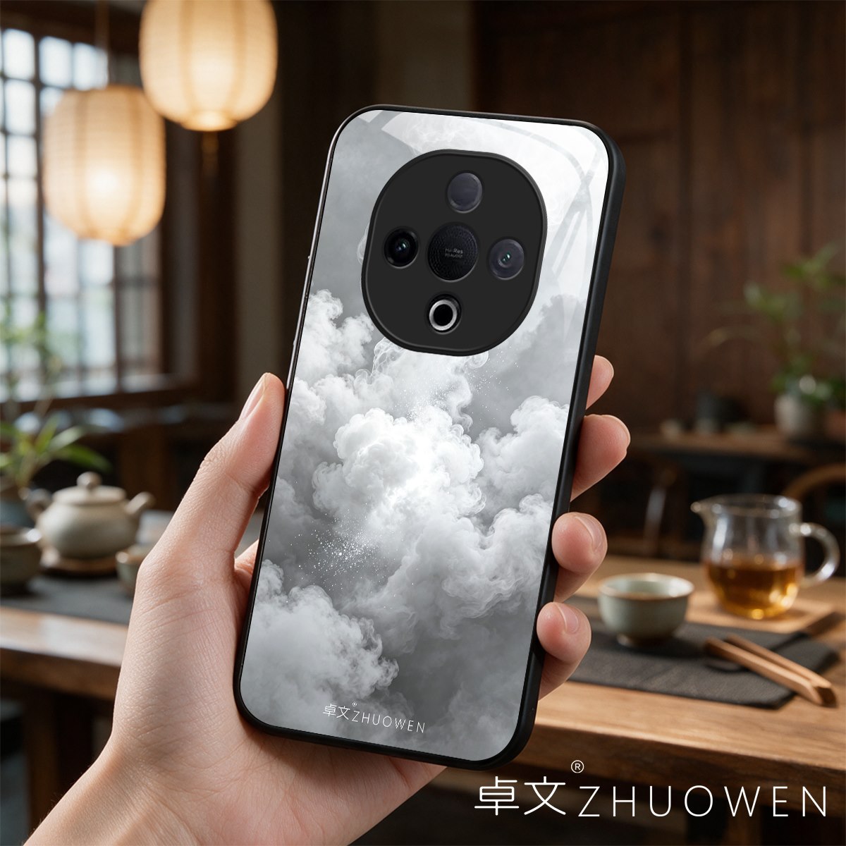 【vivo Y300专用】A11700卓文ZHUOWEN品牌 只做高端奢华冰透玻璃手机壳,券后价只要38元
