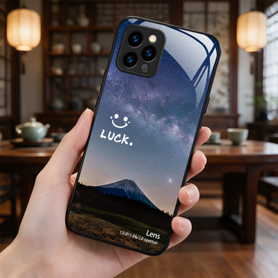 【iPhone 12 Pro Max专用】A10067奢华冰透玻璃手机壳，券后价只要38元