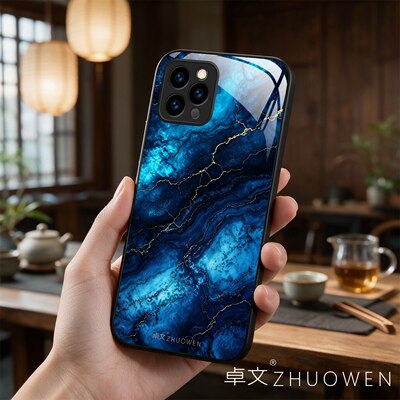 【Meitu/美图 M6专用】A11699卓文ZHUOWEN品牌 只做高端奢华冰透玻璃手机壳，券后价只要38元