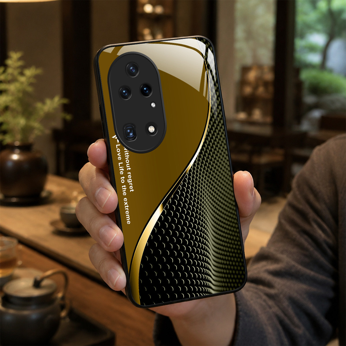 【华为 P50专用】A10029奢华冰透玻璃手机壳,券后价只要38元