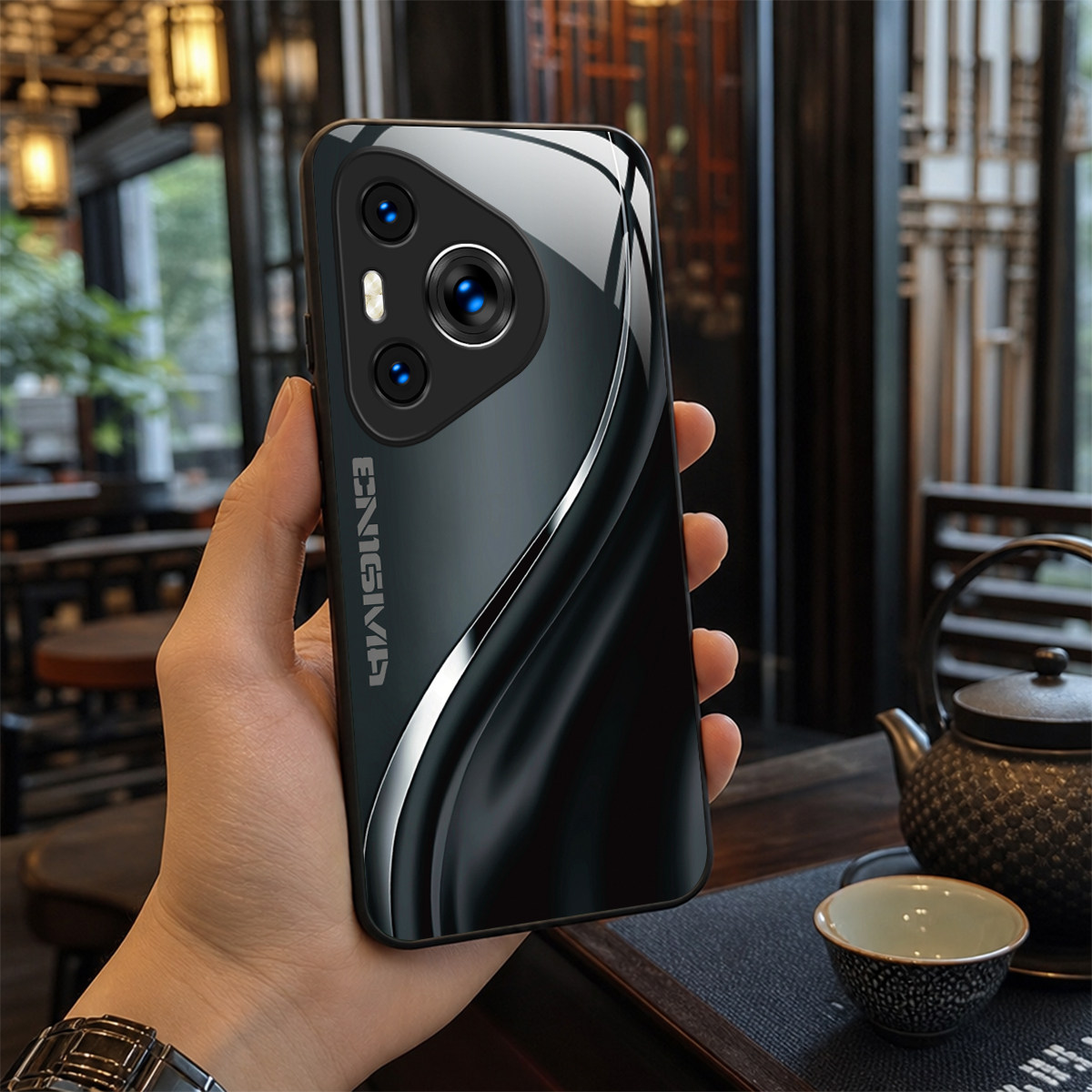 【华为 P70专用】A10052奢华冰透玻璃手机壳,券后价只要38元