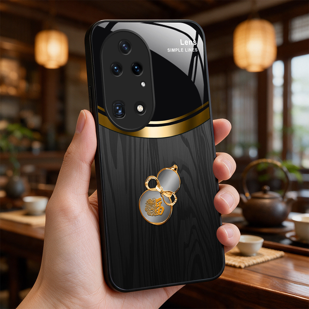 【华为 P50专用】A10047奢华冰透玻璃手机壳,券后价只要38元