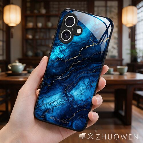 【iPhone 17专用】A11699卓文ZHUOWEN品牌 只做高端奢华冰透玻璃手机壳，券后价只要38元