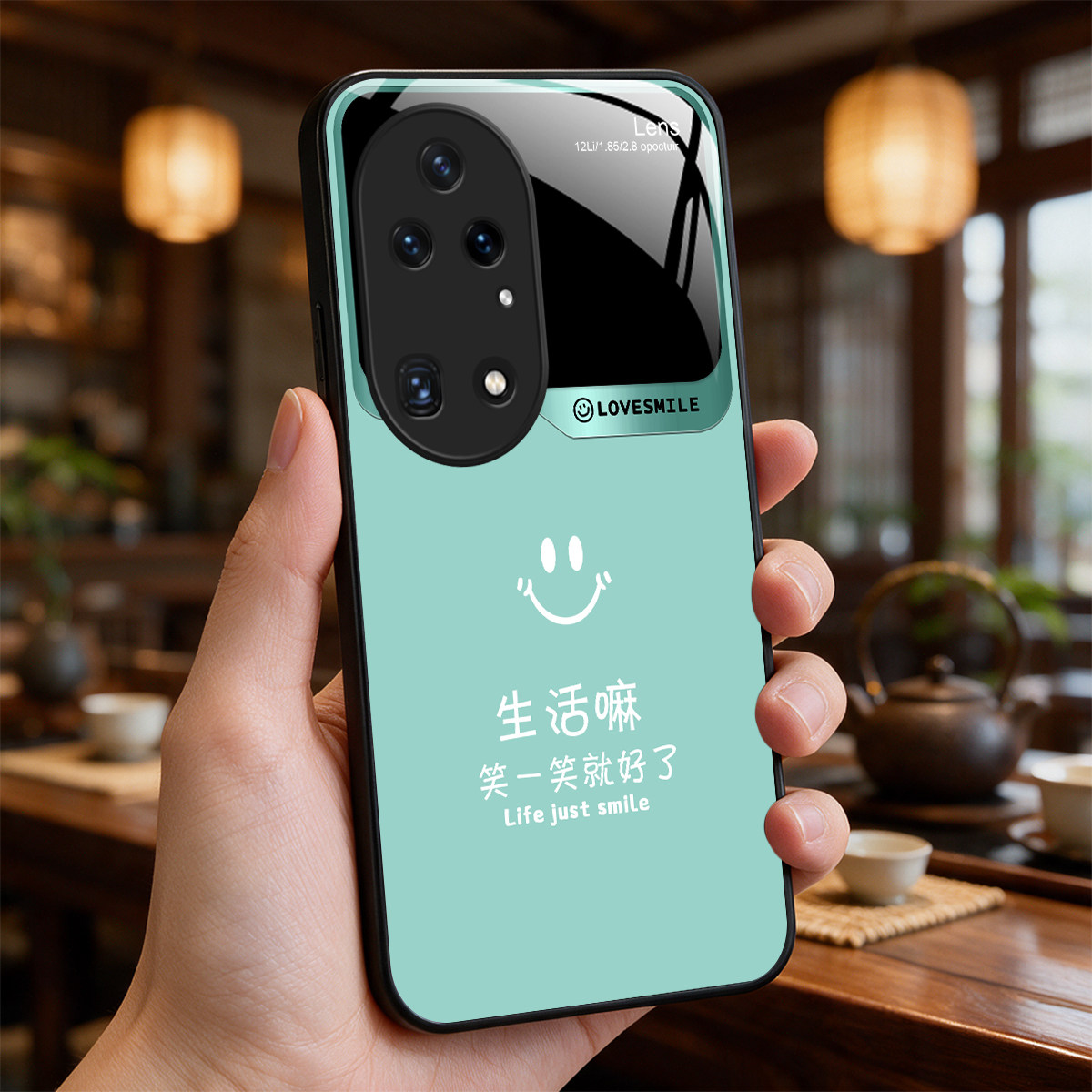 【华为 P50专用】A10012奢华冰透玻璃手机壳,券后价只要38元