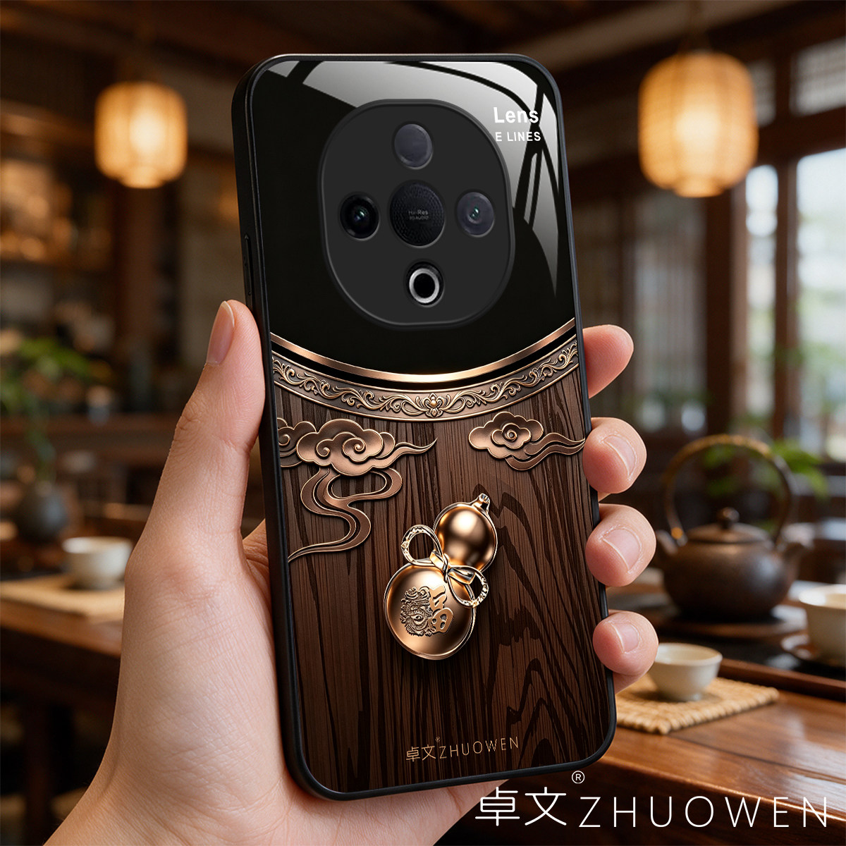 【vivo Y300专用】A11687卓文ZHUOWEN品牌 只做高端奢华冰透玻璃手机壳,券后价只要38元
