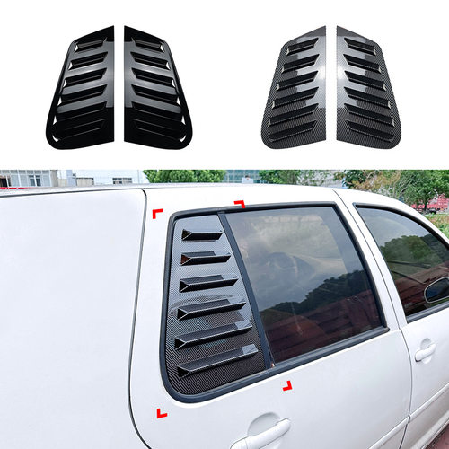 适用大众高尔夫4 高4 Golf MK4 1997-2006 百叶窗外饰车贴改装