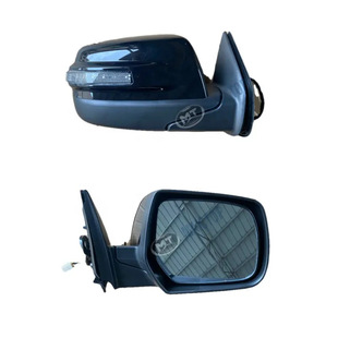 适用于2012年款 福特ranger倒车镜后视镜总成黑色带灯倒车镜总成