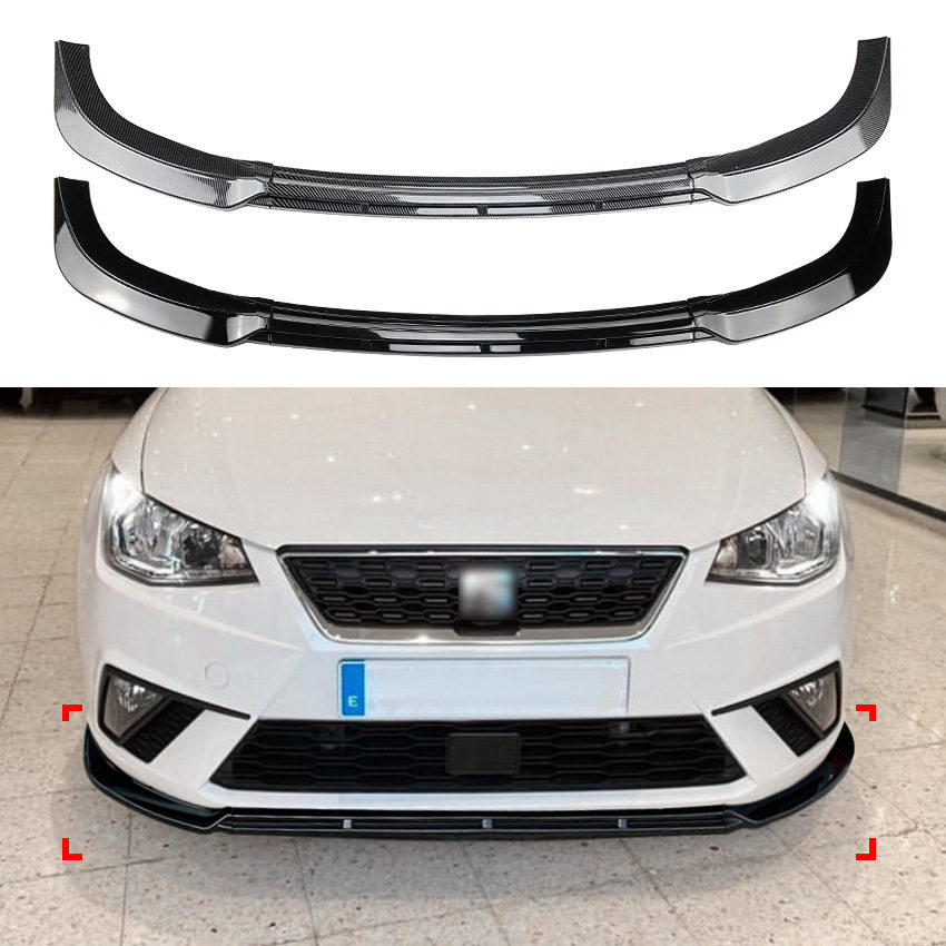 适用西雅特伊比萨Seat Ibiza MK5 FR/Standard 2018+前铲前唇改装