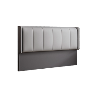 床头板软包靠背垫一体落地2025新款猫抓皮排骨架床头改造软包1米8