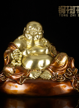 彩绘弥勒佛摆件乔迁礼品