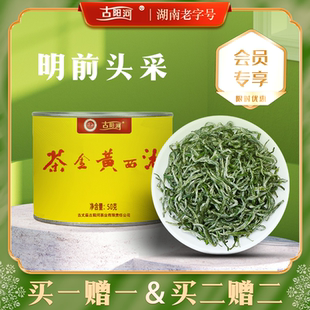 湘西黃金茶明前頭春一芽一葉湖南綠茶2025年茶葉保靖黃金茶