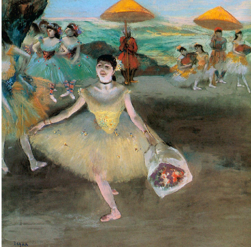 yc218【法国】埃德加·德加(edgar degas)油画粉彩蜡笔绘画图库
