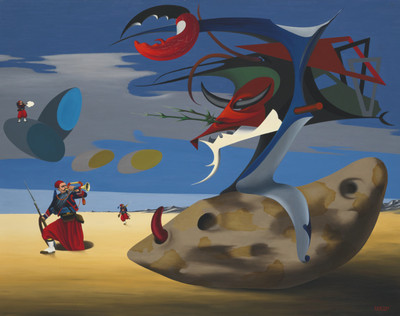 M475【法国】菲利克斯·拉比斯（Felix Labisse）绘画网传图库