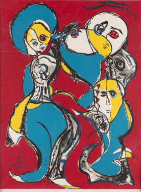 M793【美国】赫伯特·金特里（Herbert Gentry）抽象绘画网传图库