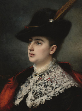 YC255【俄国】阿勒谢维奇.哈拉莫夫 ( Alexeivich Harlamoff)