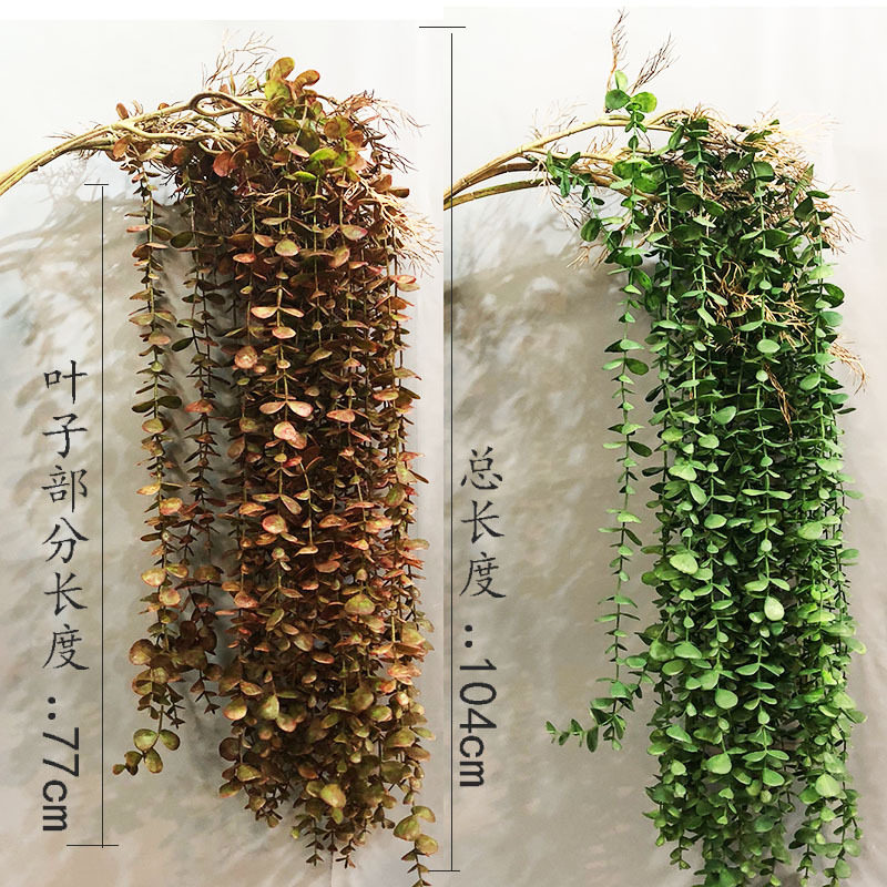 仿真植物尤加利壁挂婚庆