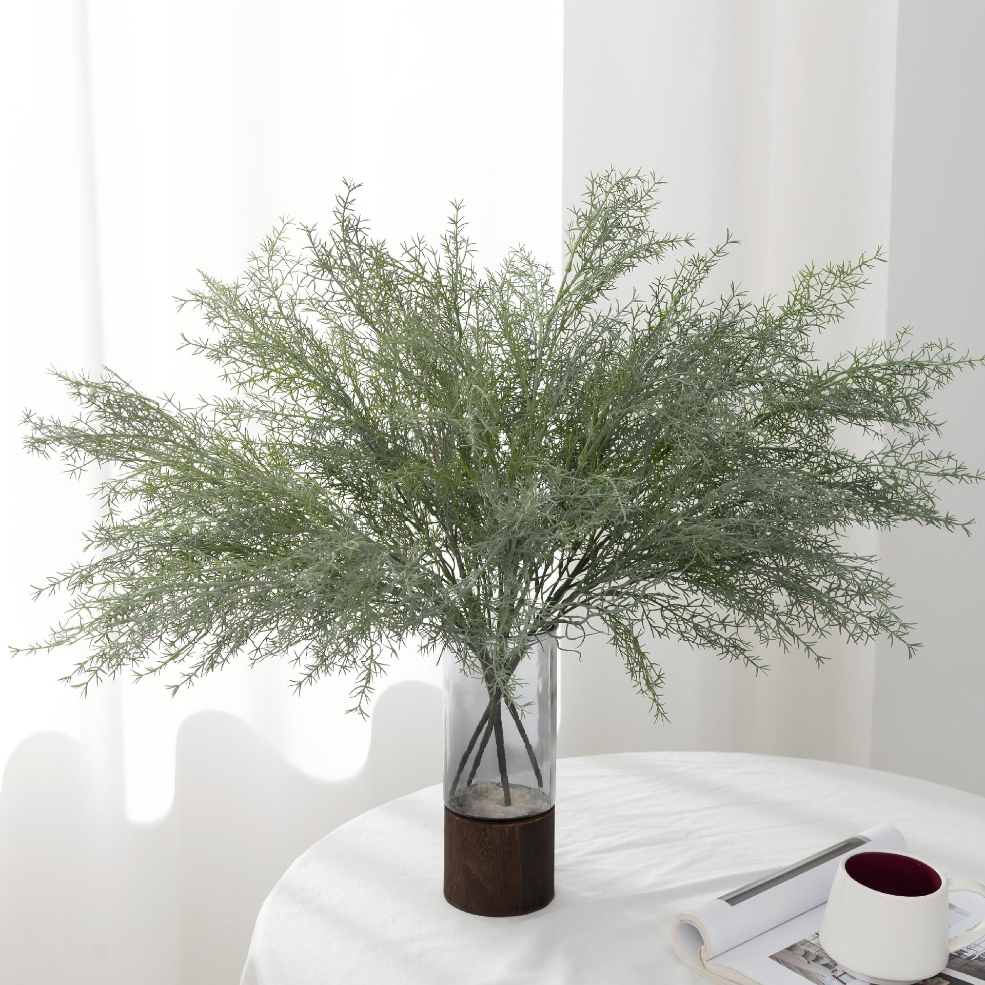 仿真珊瑚草迷雾草绿植酒